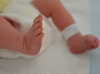 Newborn feet